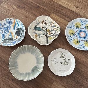 Anthropologie decorative plates